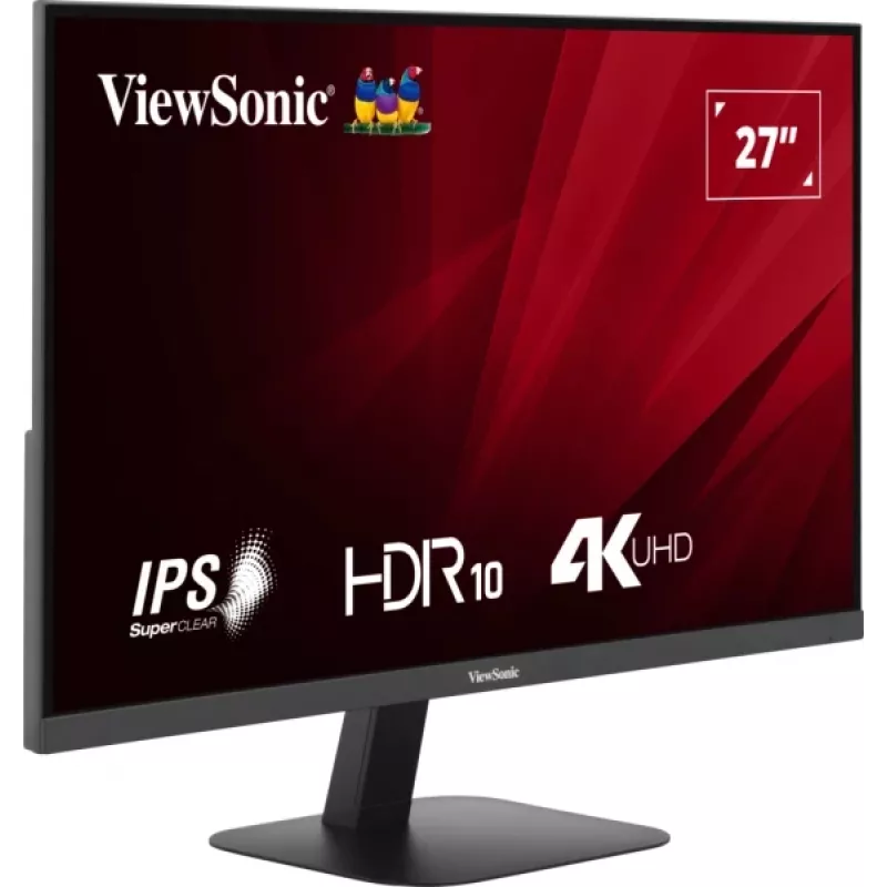 Viewsonic VA VA2708-4K-HD computermonitor 68,6 cm (27 inch) 3840 x 2160 pixel 4K Ultra HD LED zwart
