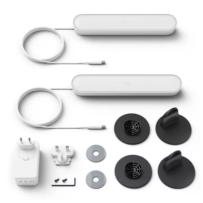 Philips Hue White and Colour Ambience Play Light Bar dubbelpack