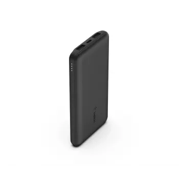 BELKIN 10k powerbank met USB-C 15 W dual USB-A 15 cm USB-A-naar-C-kabel zwart