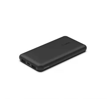 BELKIN 10k powerbank met USB-C 15 W dual USB-A 15 cm USB-A-naar-C-kabel zwart