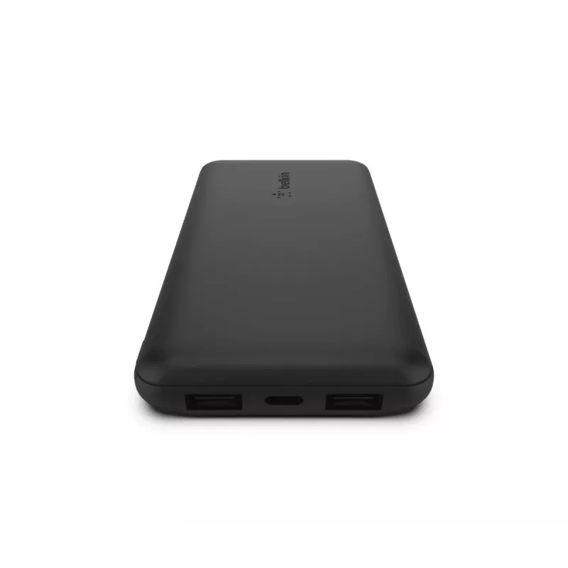BELKIN 10k powerbank met USB-C 15 W dual USB-A 15 cm USB-A-naar-C-kabel zwart
