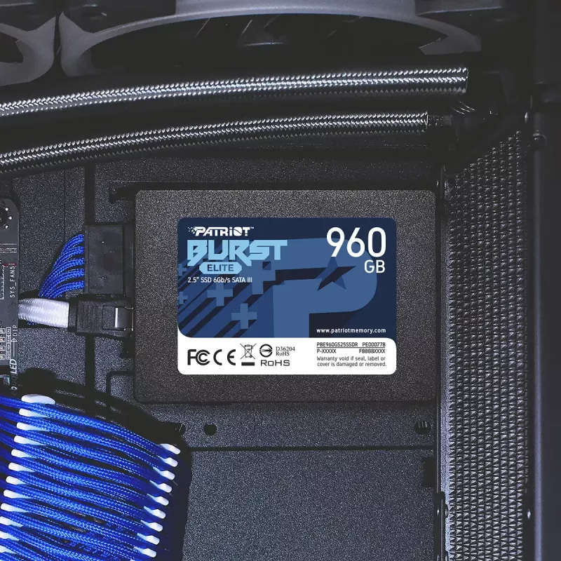 SSD Patriot Memory 960 GB 2,5 inch SATA III PBE960GS25SSDR