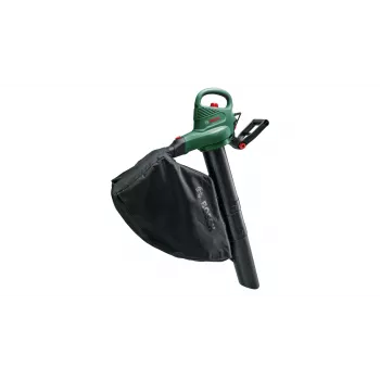 Handblazer Bosch Universal GardenTidy 2300 — 2300 W, 576 m³/h, 45 L opvangzak, 185–285 km/h, hakselfunctie