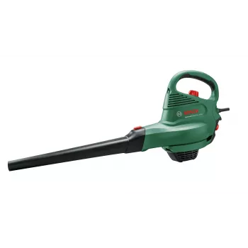Handblazer Bosch Universal GardenTidy 2300 — 2300 W, 576 m³/h, 45 L opvangzak, 185–285 km/h, hakselfunctie