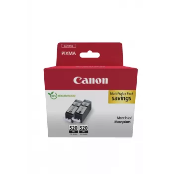 Canon inkt 2932B019 PGI-520 dubbelpack zwart