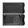 PC-behuizing CHIEFTEC GS-01B-OP tower zwart – gehard glas, RGB-ventilator, ondersteunt ATX/Micro-ATX, GPU tot 320 mm