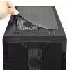PC-behuizing CHIEFTEC GS-01B-OP tower zwart – gehard glas, RGB-ventilator, ondersteunt ATX/Micro-ATX, GPU tot 320 mm