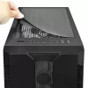 PC-behuizing CHIEFTEC GS-01B-OP tower zwart – gehard glas, RGB-ventilator, ondersteunt ATX/Micro-ATX, GPU tot 320 mm