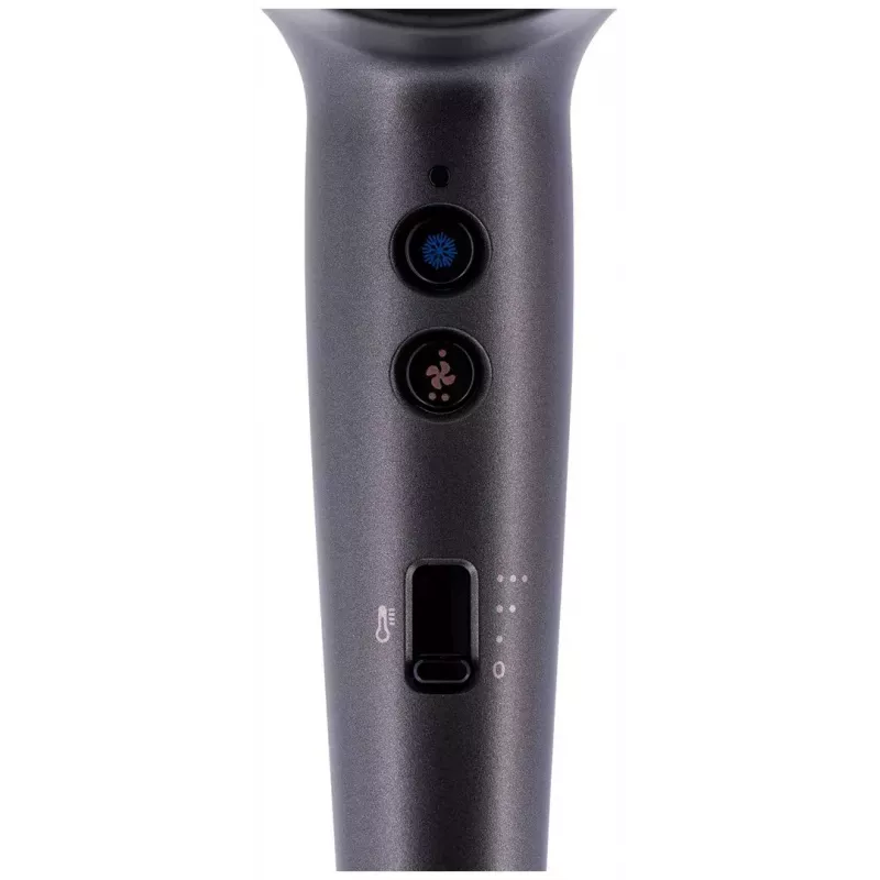 Haardroger Remington D6077 2000 W, ionenfunctie, koudstand, diffusor, 3 temperatuurstanden, grijs/brons