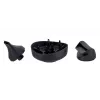 Haardroger Remington D6077 2000 W, ionenfunctie, koudstand, diffusor, 3 temperatuurstanden, grijs/brons