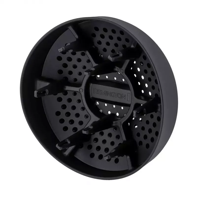 Haardroger Remington D6077 2000 W, ionenfunctie, koudstand, diffusor, 3 temperatuurstanden, grijs/brons