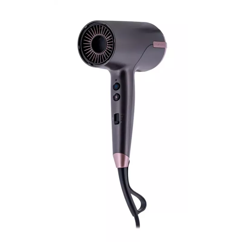 Haardroger Remington D6077 2000 W, ionenfunctie, koudstand, diffusor, 3 temperatuurstanden, grijs/brons