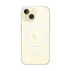 Cover Apple iPhone 15 Clear Case met MagSafe