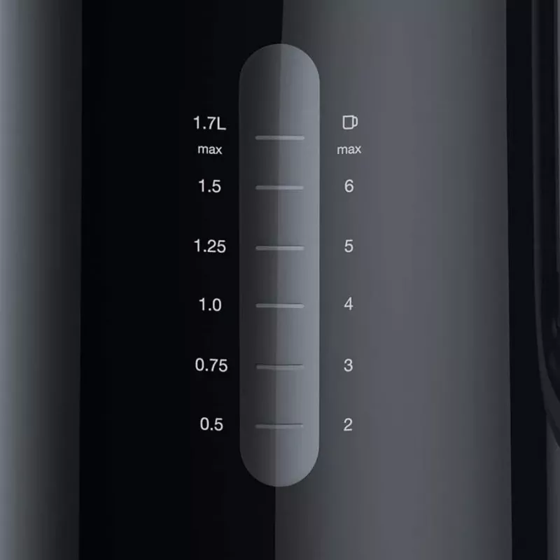 Braun WK 1100 BK waterkoker 1,7 L 2200 W zwart