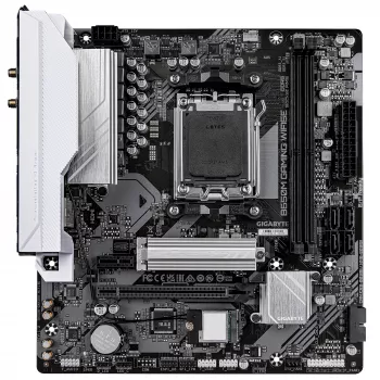 Moederbord GIGABYTE B650M GAMING WIFI6E, AMD B650, Socket AM5, Micro ATX
