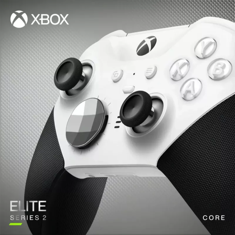 Gamepad Microsoft Xbox Elite Wireless Series 2 Core zwart wit Bluetooth USB