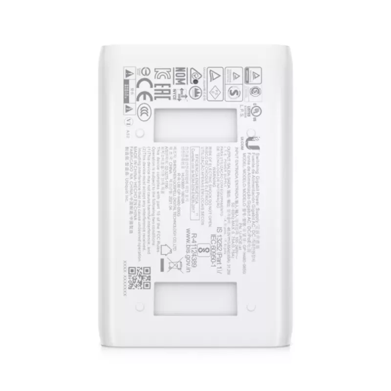 UBIQUITI NETWORKS PoE-injector, 802.3at compacte PoE+-injector