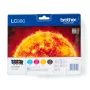 Brother LC980VALBP inktpatroon 4 st. origineel zwart, cyaan, magenta, geel