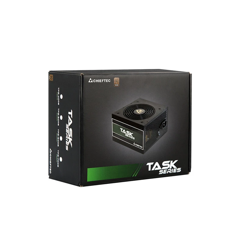 Chieftec Task TPS-700S voeding 700 W 20+4 pin ATX ATX zwart