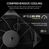 Corsair RS120 CO-9050188-WW PWM-behuizingsventilator, 120 mm, zwart