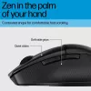 HP 480 Comfort Bluetooth-muis, rechtshandig, Bluetooth, 4000 DPI, zwart