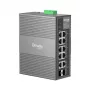 TP-Link Omada 10-poorts Gigabit Industrial Easy Managed switch met 6-poorts PoE+ en 2-poorts PoE++