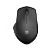HP 285 stille draadloze muis, voor beide handen, optisch, RF Wireless, 1200 DPI, zwart