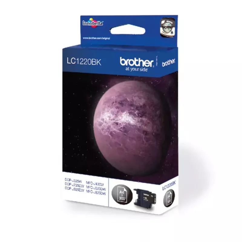 Brother LC1220BK inktpatroon 1 stuk origineel zwart