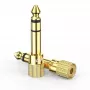 Ugreen 20503 kabeladapter 6,35 mm 3,5 mm goud
