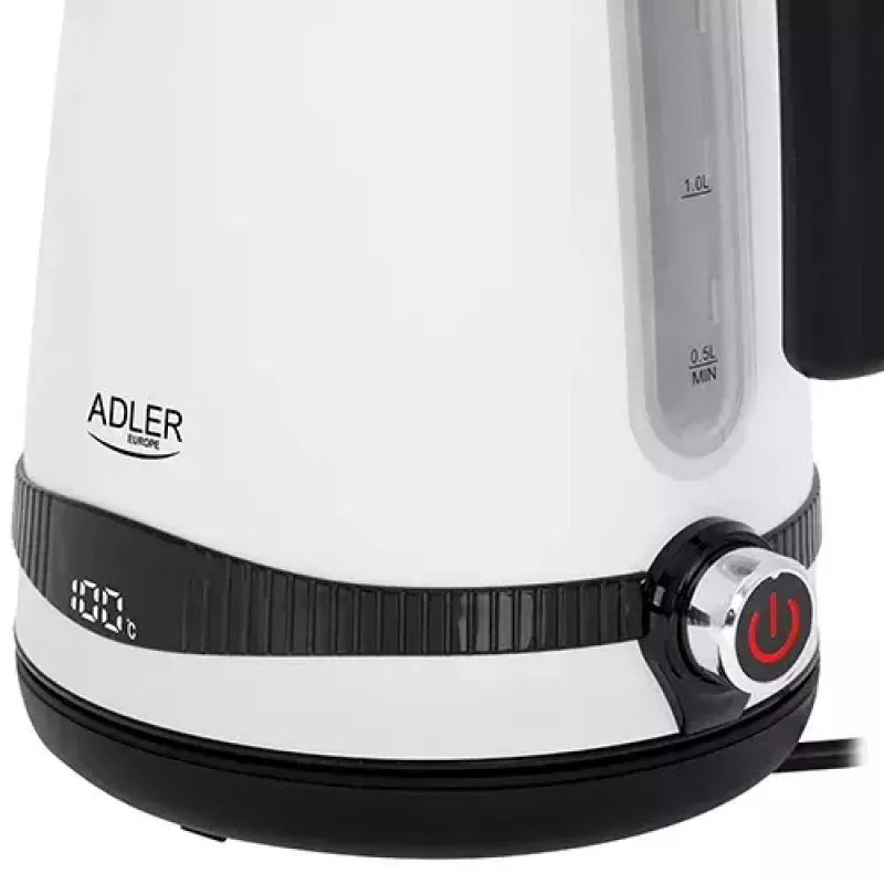 Elektrische waterkoker Adler 1,7 L 2200 W wit
