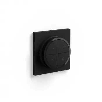 Philips Tap Dial-schakelaar, draadloos, zwart, vrijstaand/wandmontage, IP20, kunststof, IP20