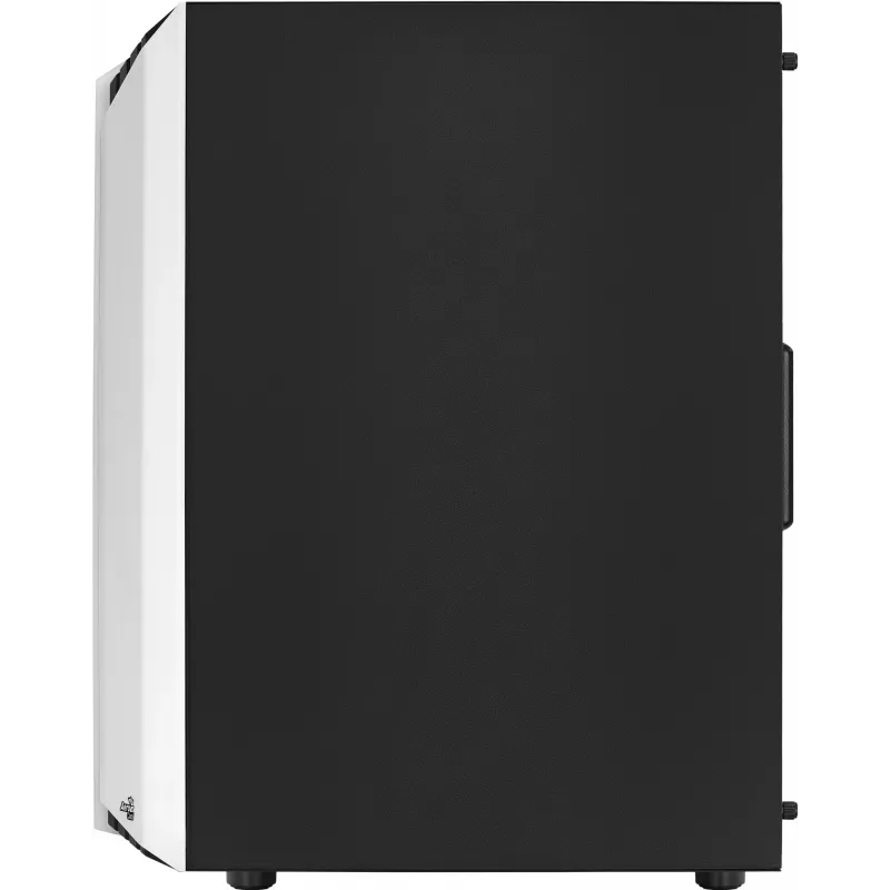 Aerocool Bionic V2 Midi Tower pc-behuizing, ATX / micro ATX / Mini-ITX, gehard glas, RGB, wit