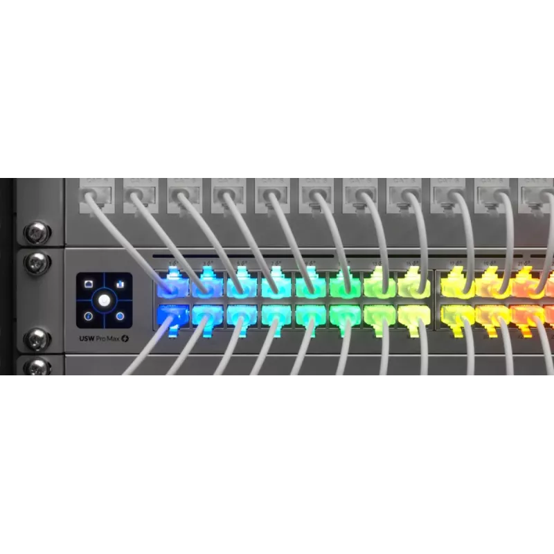 Ethernet-patchkabel UBIQUITI UACC-Cable-Patch-EL 0,3 m Cat6 2,5 Gbit/s PoE++ wit