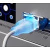 Ethernet-patchkabel UBIQUITI UACC-Cable-Patch-EL 0,3 m Cat6 2,5 Gbit/s PoE++ wit