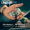 Sony LinkBuds Fit WFLS910NW hoofdtelefoon/headset draadloos in-ear gesprekken/muziek Bluetooth wit