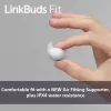Sony LinkBuds Fit WFLS910NW hoofdtelefoon/headset draadloos in-ear gesprekken/muziek Bluetooth wit