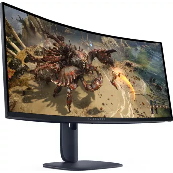 Alienware AW3425DWM 34 inch curved VA gaming-monitor, 3440 x 1440 WQHD, 180 Hz, zwart