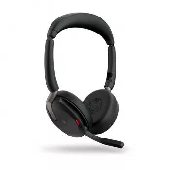 Jabra Evolve2 65 Flex - Link380a MS stereo, bedraad & draadloos, 20 - 20000 Hz, kantoor/callcenter, 136 g, headset, zwart