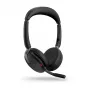 Jabra Evolve2 65 Flex - Link380a MS stereo, bedraad & draadloos, 20 - 20000 Hz, kantoor/callcenter, 136 g, headset, zwart