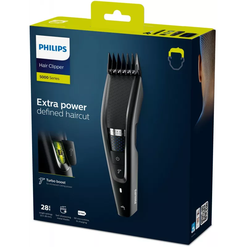 Philips 5000-serie haartrimmer HC5632/15, wasbaar