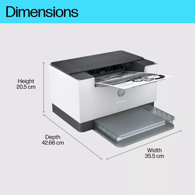 HP LaserJet M207dw printer, laser, 600 x 600 DPI, A4, 27 pagina's/min, dubbelzijdig printen, grijs, wit