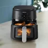Philips 2000 serie NA221/00 friteuse enkel 4,2 L standalone 1500 W heteluchtfriteuse zwart, zilver