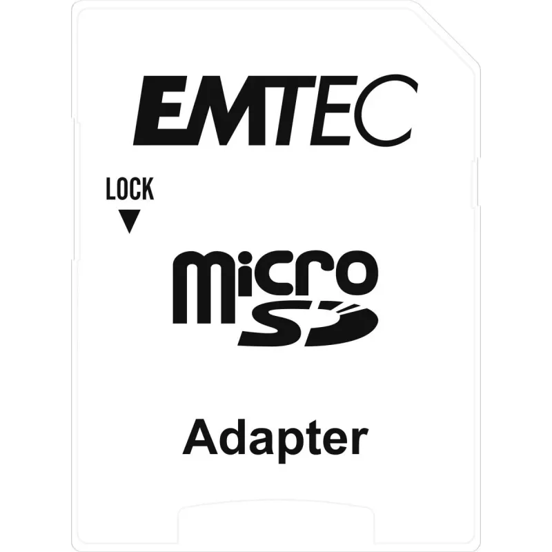 EMTEC micro SD-kaart SDXC klasse 10 goud + 128GB