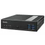 Shuttle XPC slim barebone DL30N, Intel N100, 1x DDR5, 2x LAN (2x 2.5Gbit), 2xCOM, 1xHDMI, 1xDP, 1x VGA, ventilatorloos, 24/7 continu gebruik