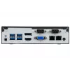 Shuttle XPC slim barebone DL30N, Intel N100, 1x DDR5, 2x LAN (2x 2.5Gbit), 2xCOM, 1xHDMI, 1xDP, 1x VGA, ventilatorloos, 24/7 continu gebruik