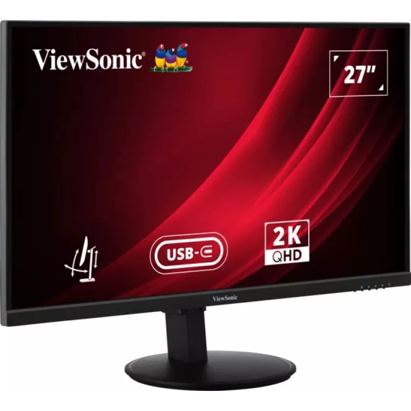 Viewsonic VG Series VG2709-2K-MHDU-2 computermonitor 68,6 cm (27 inch) 2560 x 1440 pixel Quad HD LED zwart