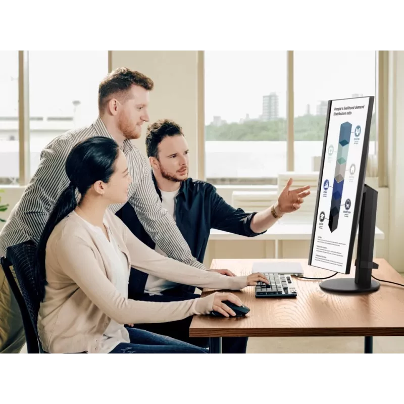Viewsonic VG Series VG2709-2K-MHDU-2 computermonitor 68,6 cm (27 inch) 2560 x 1440 pixel Quad HD LED zwart