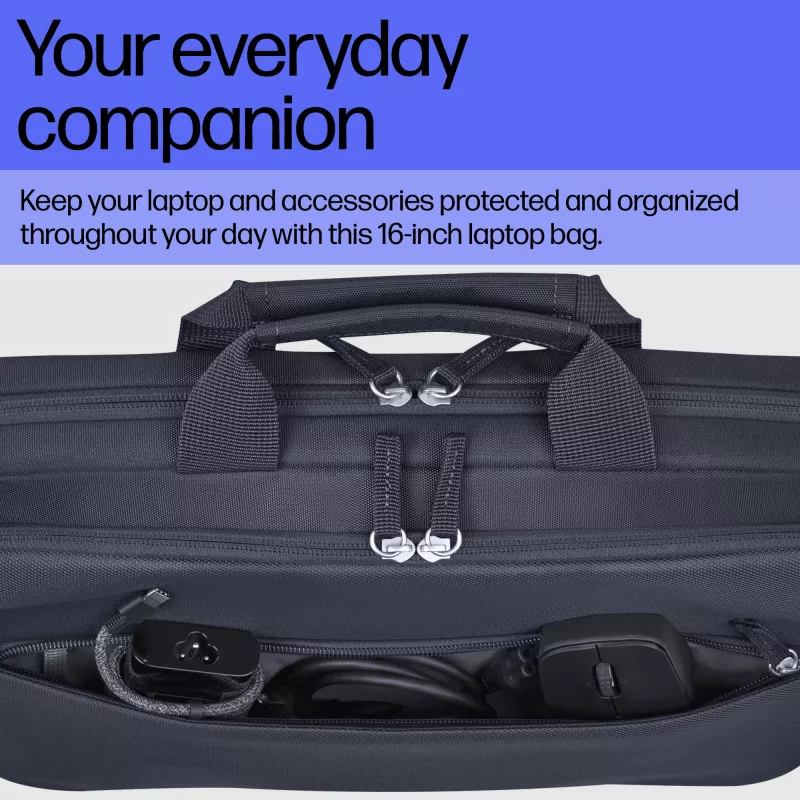 HP Everyday 16-inch laptoptas, messenger-tas, 40.6 cm (16 inch), schouderriem, 510 g