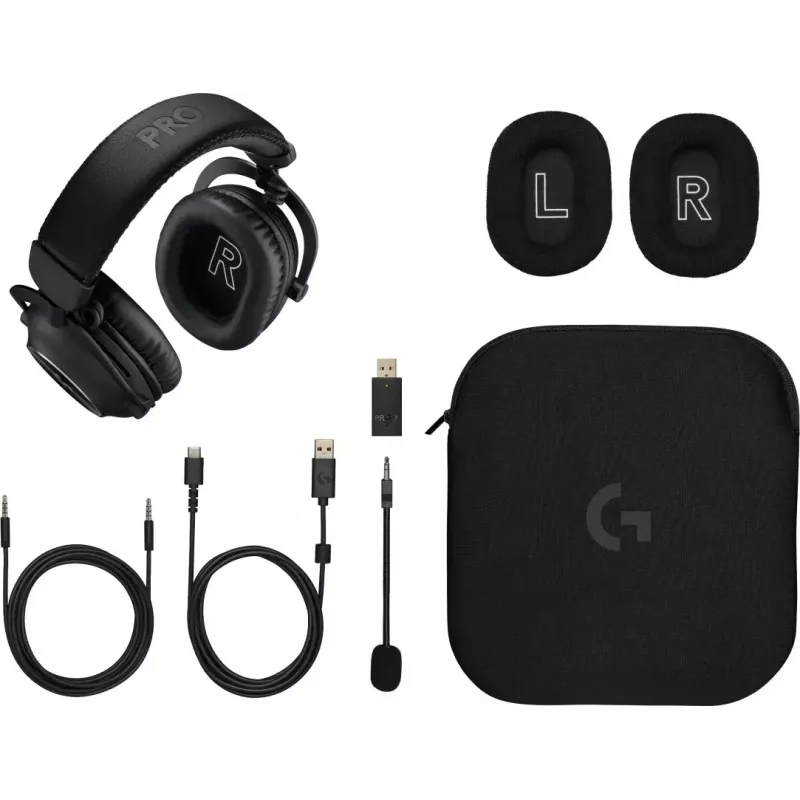 LOGITECH Pro X 2 Lightspeed draadloze gaming-headset - zwart