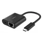 BELKIN USB-C naar Ethernet + oplaadadapter 100 W PD